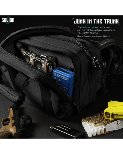 Savior - Mini Pistol Range Bag Specialist - Czarny - RA-DGSPWS-MINI-BK