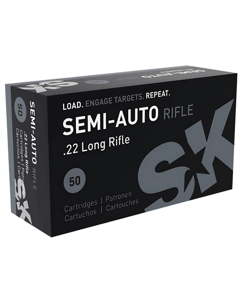 Amunicja SK Kal.22lr Semi-Auto Rifle 2,6g (szara)