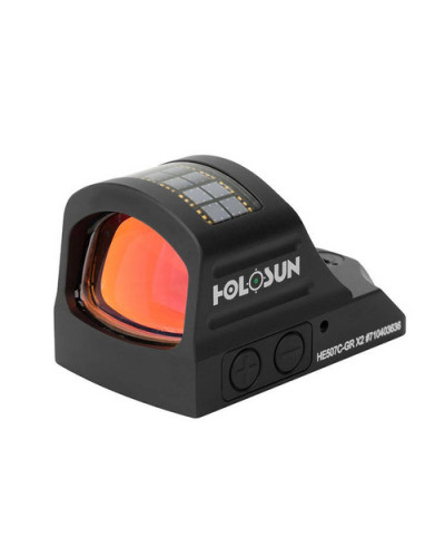 Holosun - Kolimator HE507C-GR X2 Elite Micro Green Dot - Solar Panel