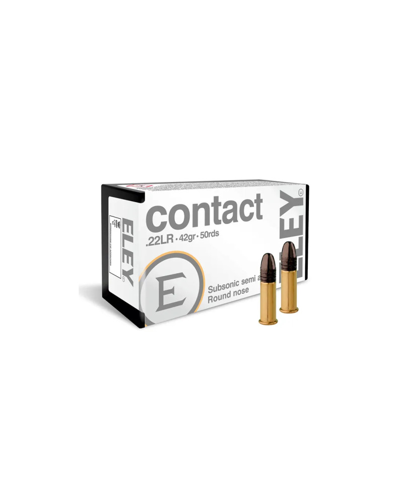 Amunicja Eley kal. 22lr Contact-Subsonic 42gr