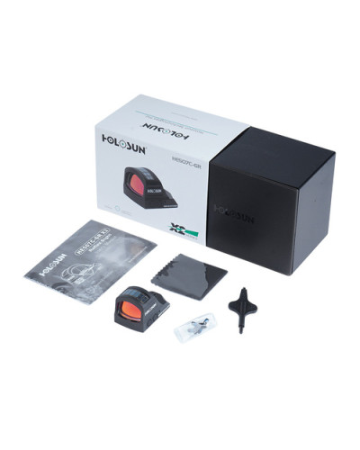 Holosun - Kolimator HE507C-GR X2 Elite Micro Green Dot - Solar Panel