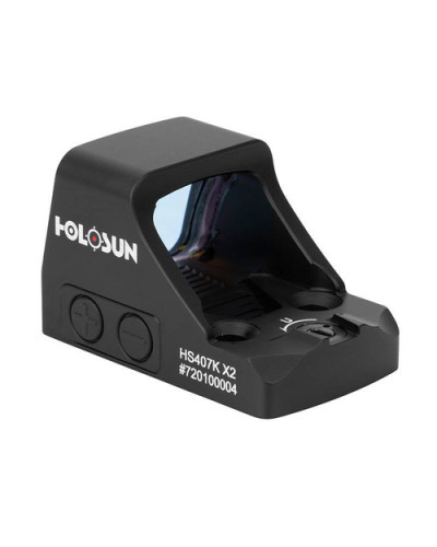 Holosun - Kolimator otwarty HS407K Open Reflex SubCompact Pistol Sight - Czarny -HS407K X2