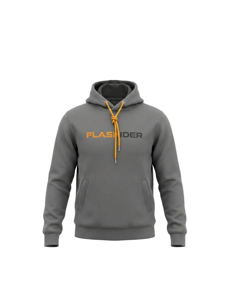 Bluza z nadrukiem FLASHIDER grafitowa