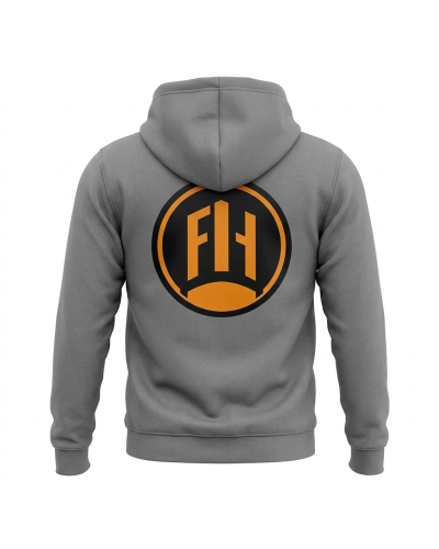 Bluza z nadrukiem FLASHIDER grafitowa