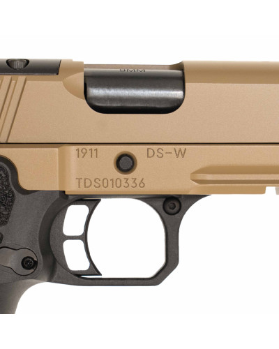 PISTOLET SAMOPOWTARZALNY KIMBER 1911 DS WARRIOR FDE (OR); KAL.: 9 x 19 mm