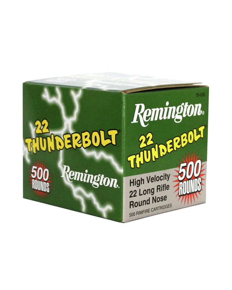 Amunicja Remington kal.22lr  Thunderbolt RN High Speed 2,6g (40gr) opakowanie 500 szt.