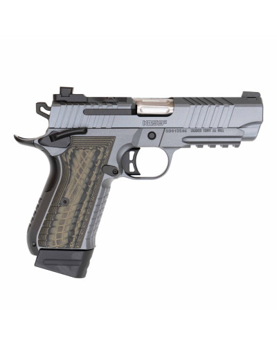 Pistolet samopowtarzalny KIMBER KDS9C Gray (RL) OD/BLK HIGH TEX- GRIPS 15/18RD  kal 9x19mm