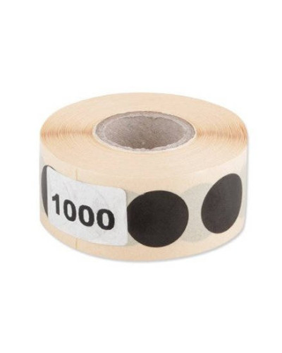 Zaklejki do tarcz strzeleckich - Czarny - 20 mm - 1000 szt. - Uniwersalny NS: index: 1000000183801 SKU: