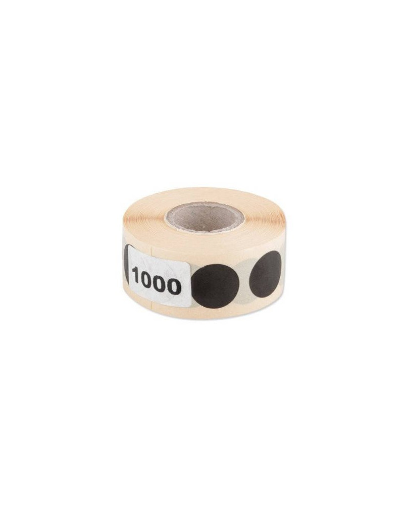 Zaklejki do tarcz strzeleckich - Czarny - 20 mm - 1000 szt. - Uniwersalny NS: index: 1000000183801 SKU: