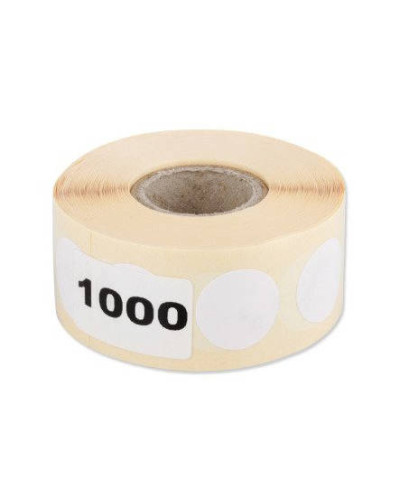 Zaklejki do tarcz strzeleckich - Biały - 20 mm - 1000 szt. - Uniwersalny NS: index: 1000000183825 SKU: