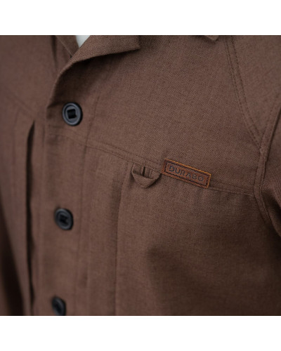 Koszula RECON X Flannel Brown Plain L