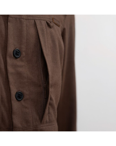 Koszula RECON X Flannel Brown Plain L