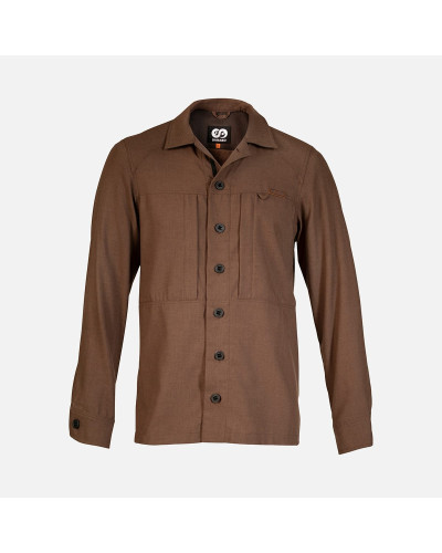 Koszula RECON X Flannel Brown Plain L