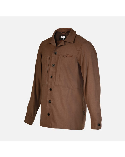 Koszula RECON X Flannel Brown Plain L