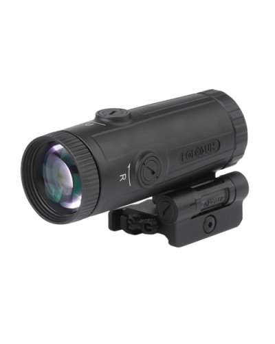 Holosun - Powiększalnik 6x Magnifier - Flip & Picatinny QD - Czarny - HM6X