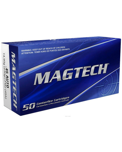 Amunicja Magtech 45 Auto FMJ 14,9g 230gr