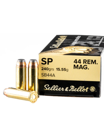 Amunicja S&B kal. 44 Rem.Mag. SP 15.55g (240gr)