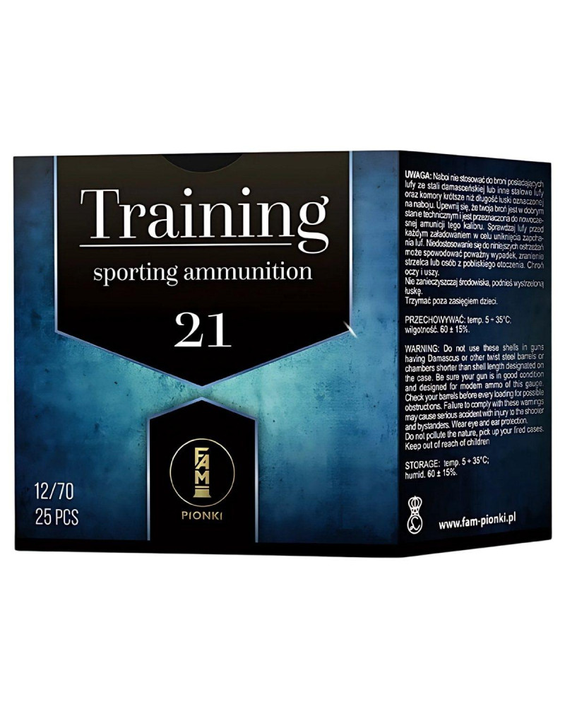 Amunicja 12/70 Training 21g 7,5-2,40 mm Fam-Pionki
