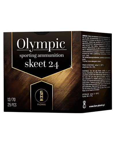 Amunicja 12/70 OLYMPIC SKEET 24g 9-2,00 mm Fam-Pionki