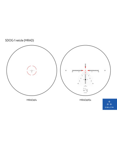 Luneta celownicza Delta Stryker HD 1-10x28 FFP SDOG-1  Delta Optical
